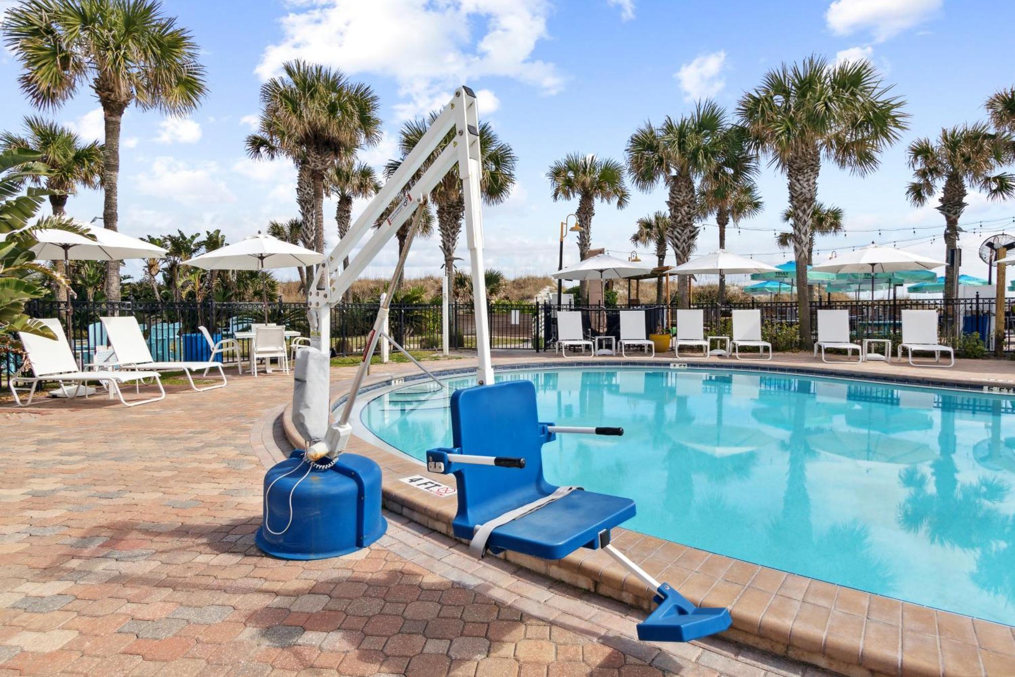 Seahorse Oceanfront Inn Neptune Beach Eksteriør bilde